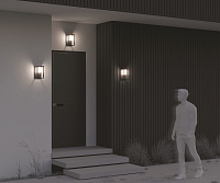 Maytoni Outdoor Shatter Настенный светильник (бра) цвет: графит OSL457WL-L2GF3K