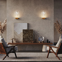 Maytoni Modern Ornate Настенный светильник (бра) цвет: латунь MOD318WL-L3BS3K