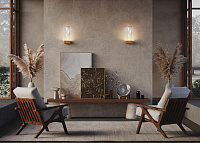 Maytoni Modern Ornate Настенный светильник (бра) цвет: латунь MOD318WL-L3BS3K