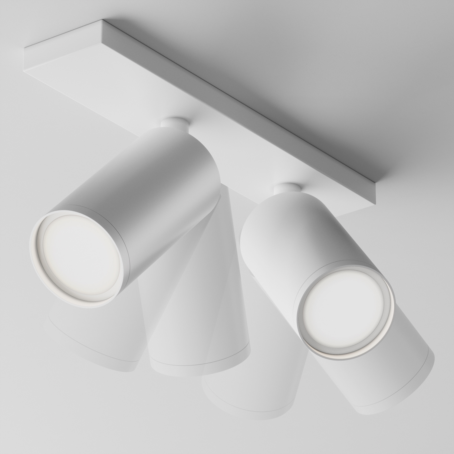 Maytoni Technical FOCUS S Потолочный светильник цвет: белый C051CL-U-2W