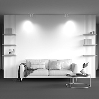 Maytoni Technical FOCUS S Потолочный светильник цвет: белый C051CL-U-2W