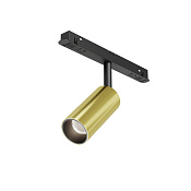 Maytoni Technical Focus LED Трековый светильник цвет: черный и латунь TR032-4-5W3K-M-DS-BBS