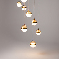 Maytoni Modern Area Подвесной светильник цвет: черный и латунь MOD295PL-L120BBS3K