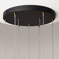 Maytoni Modern Area Подвесной светильник цвет: черный и латунь MOD295PL-L120BBS3K