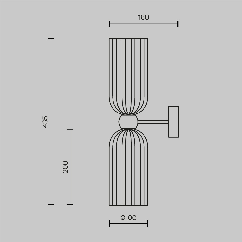 Maytoni Modern Antic Настенный светильник (бра) цвет: золото MOD302WL-02CG