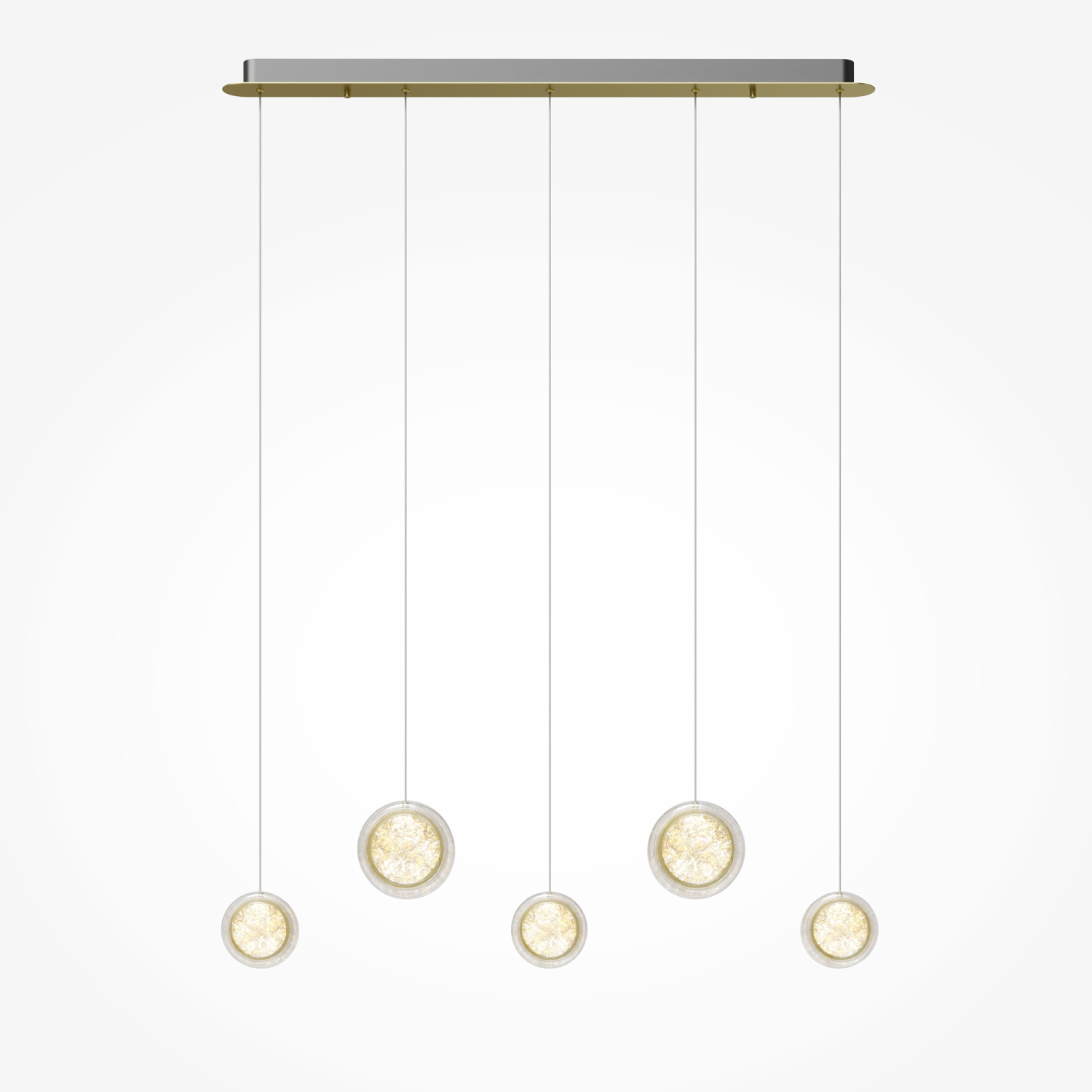 Maytoni Modern Pharao Подвесной светильник цвет: черный и латунь MOD361PL-L33BS3K