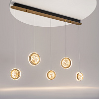 Maytoni Modern Pharao Подвесной светильник цвет: черный и латунь MOD361PL-L33BS3K