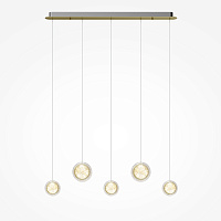 Maytoni Modern Pharao Подвесной светильник цвет: черный и латунь MOD361PL-L33BS3K