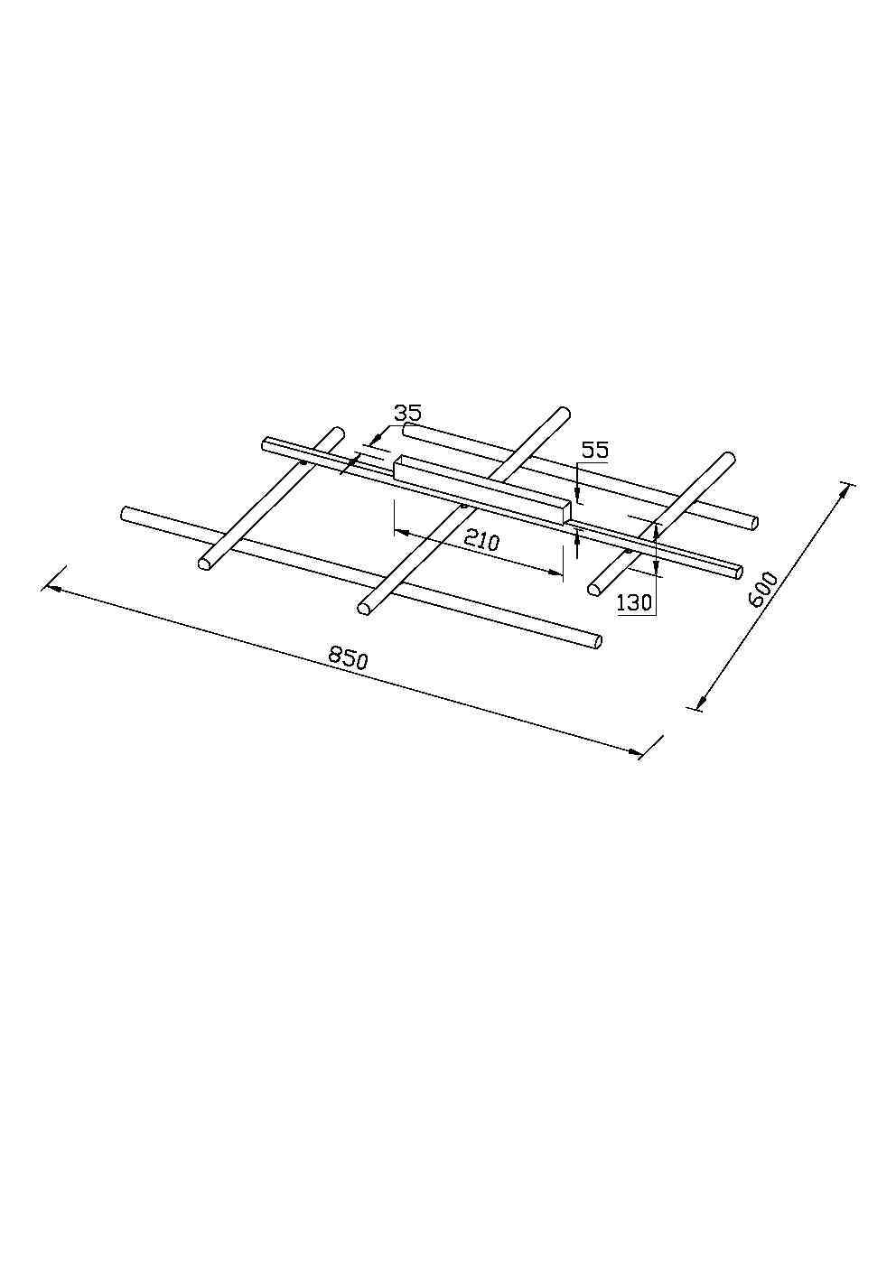 Maytoni Modern Radiance Потолочный светильник цвет: золото MOD278CL-L50G3K