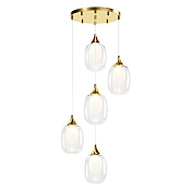 Maytoni Modern Aura Подвесной светильник цвет: латунь MOD016PL-05BS