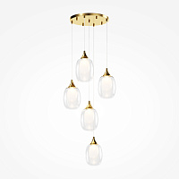 Maytoni Modern Aura Подвесной светильник цвет: латунь MOD016PL-05BS