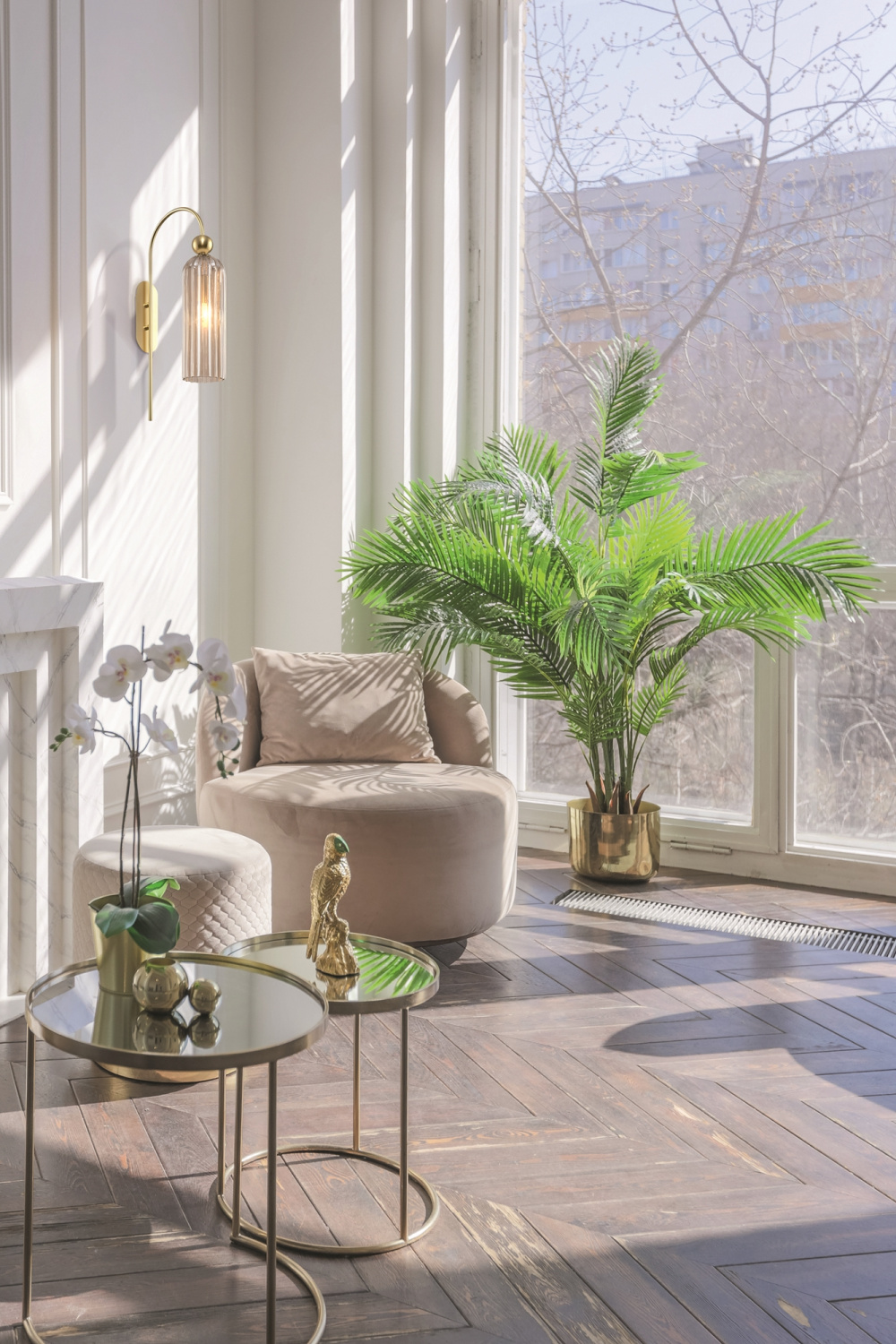 Maytoni Modern Antic Настенный светильник (бра) цвет: золото MOD302WL-01CG