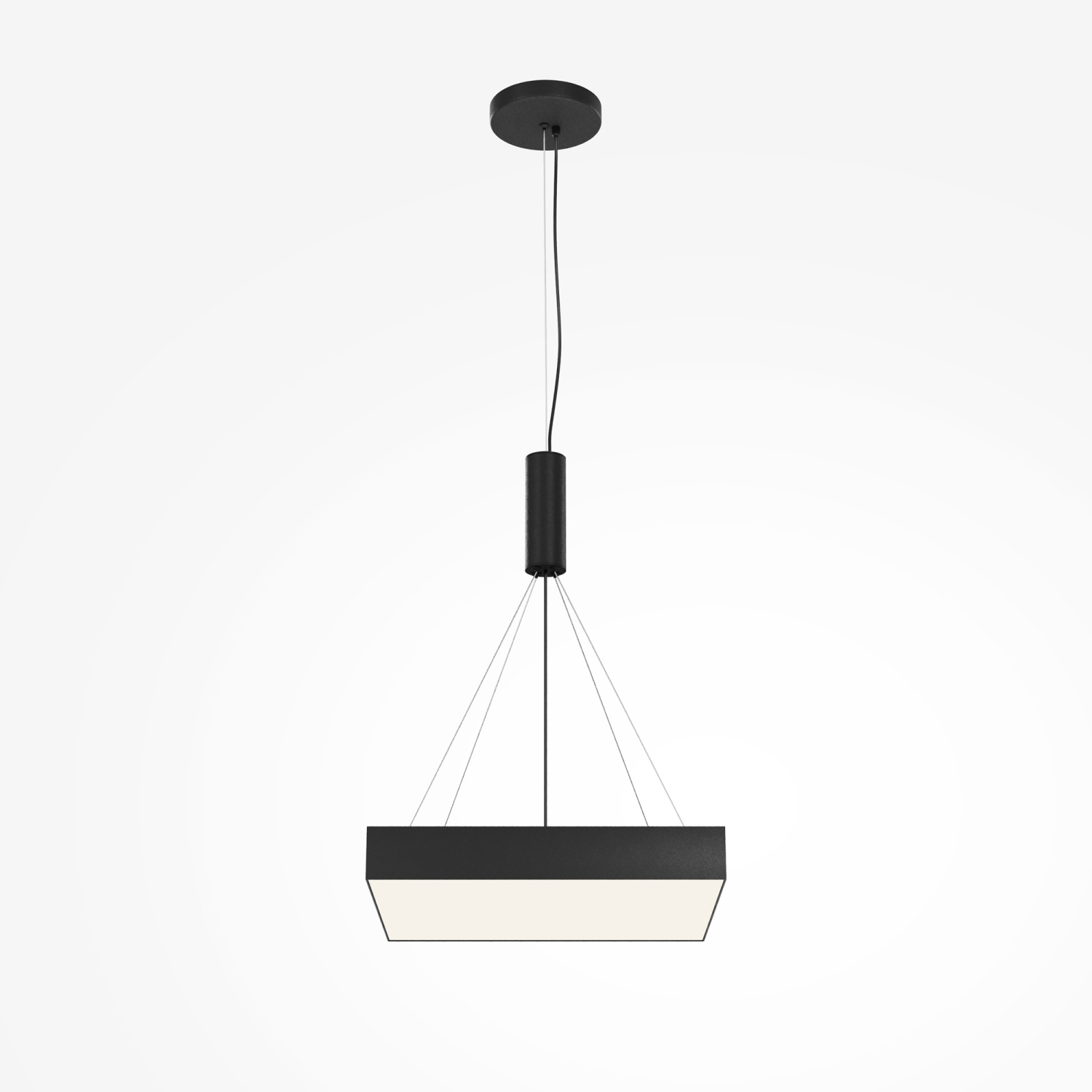 Maytoni Technical Zon Потолочный светильник цвет: черный C032CL-45W4K-SQ-B