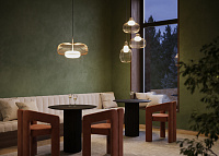 Maytoni Modern Levitation Подвесной светильник цвет: латунь MOD376PL-01G1