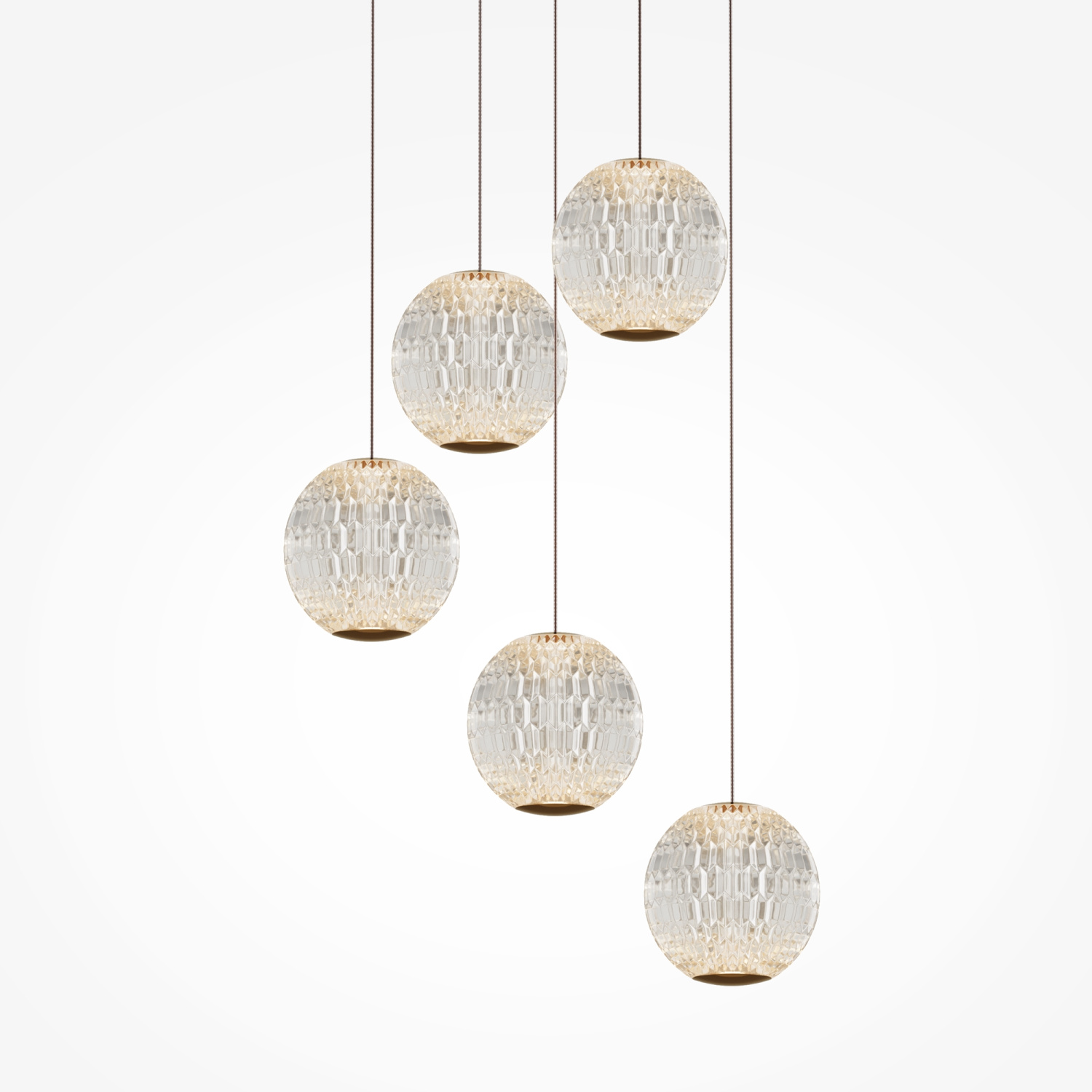 Maytoni Modern Sapphire Подвесной светильник цвет: латунь MOD293PL-L30BS3K