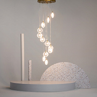 Maytoni Modern Frozen Подвесной светильник цвет: латунь MOD254PL-12BS