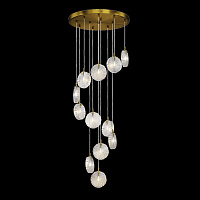 Maytoni Modern Frozen Подвесной светильник цвет: латунь MOD254PL-12BS