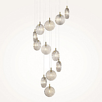 Maytoni Modern Frozen Подвесной светильник цвет: латунь MOD254PL-12BS