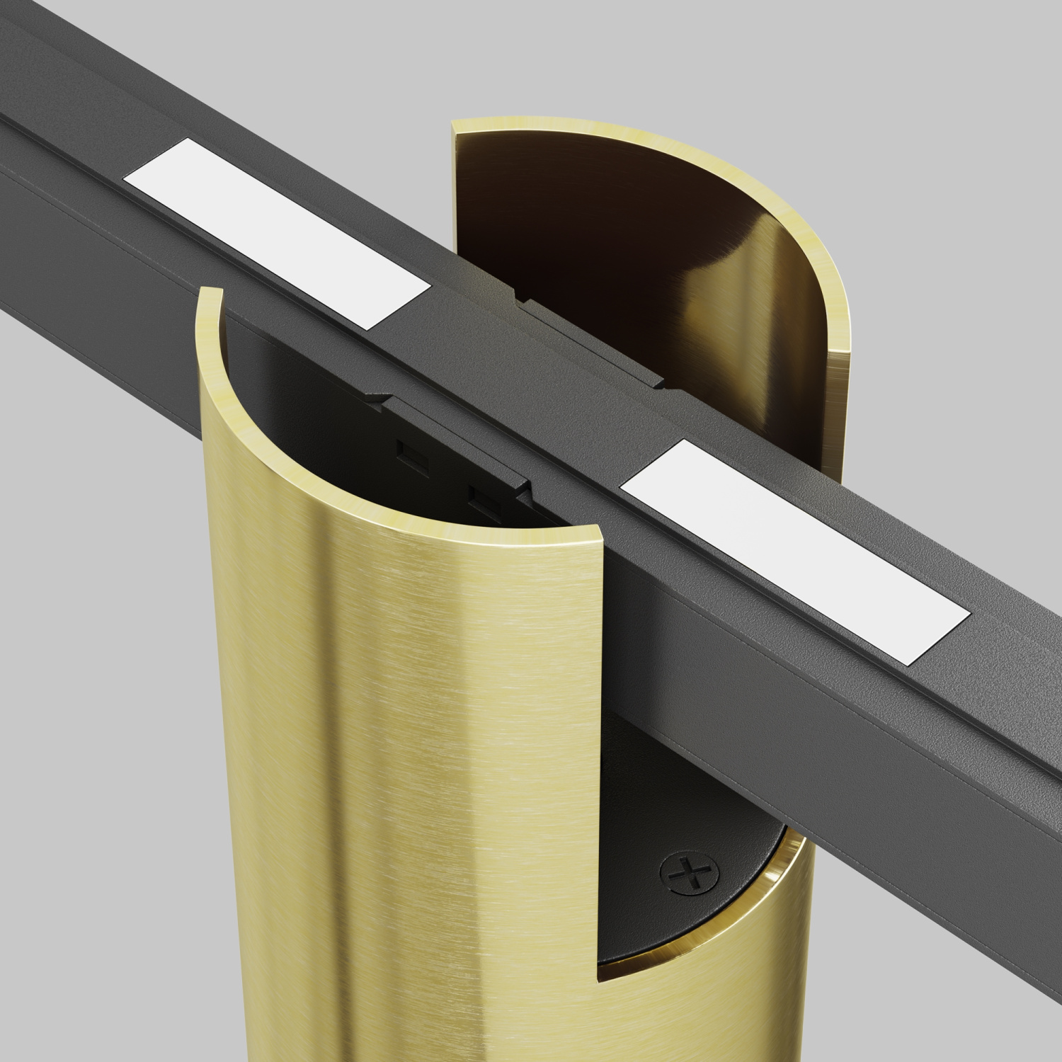 Maytoni Technical Alfa Трековый светильник цвет: латунь TR122-2-7W4K-BS