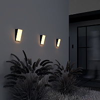 Maytoni Outdoor Brick Настенный светильник (бра) цвет: графит O436WL-L10GF3K1