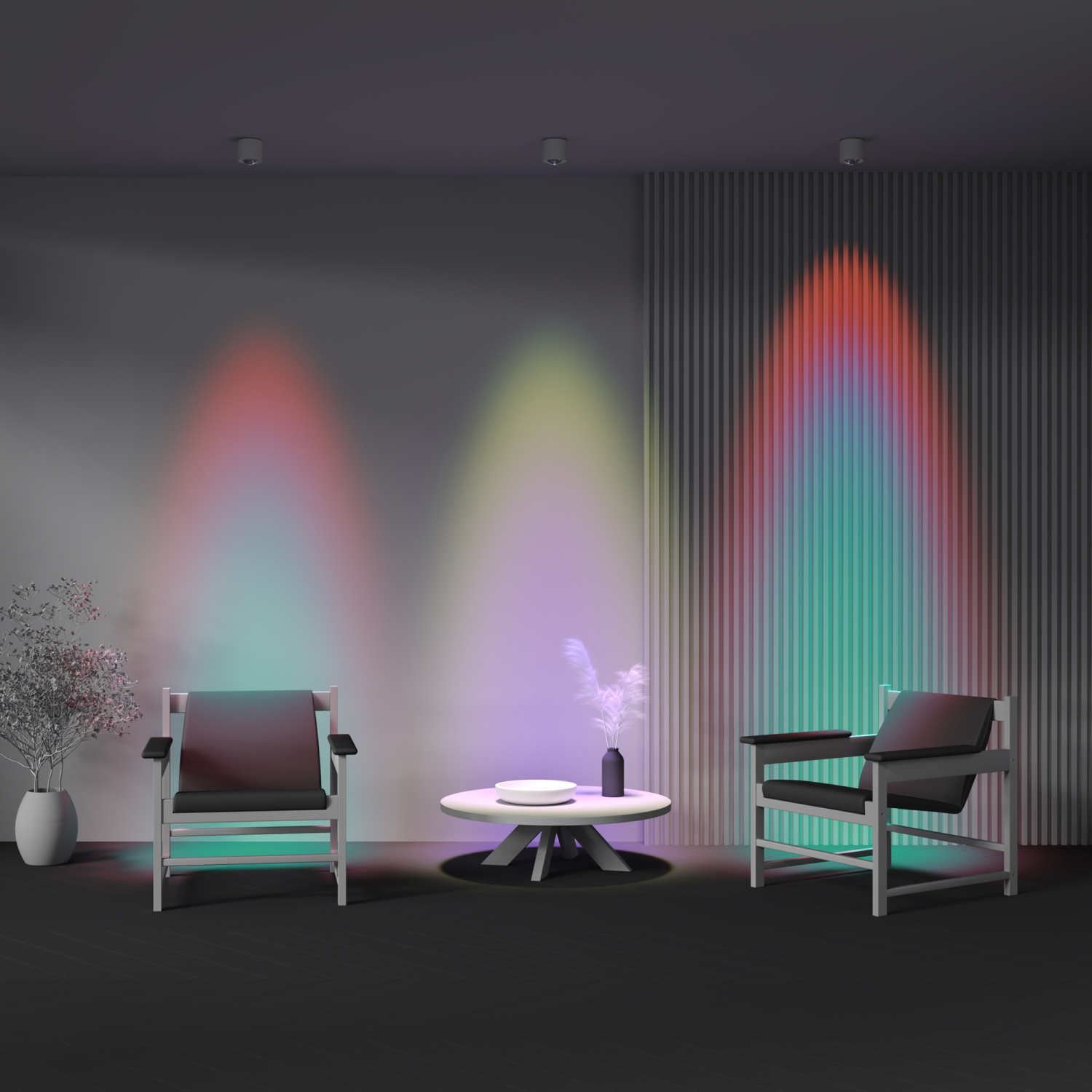 Maytoni Technical Lens Потолочный светильник цвет: белый C217CL-15W4K-W