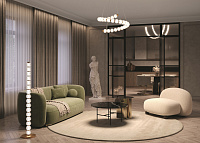 Maytoni Modern Amulet Потолочный светильник цвет: золото MOD555CL-L28G3K