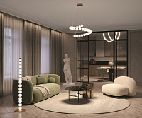 Maytoni Modern Amulet Потолочный светильник цвет: золото MOD555CL-L28G3K