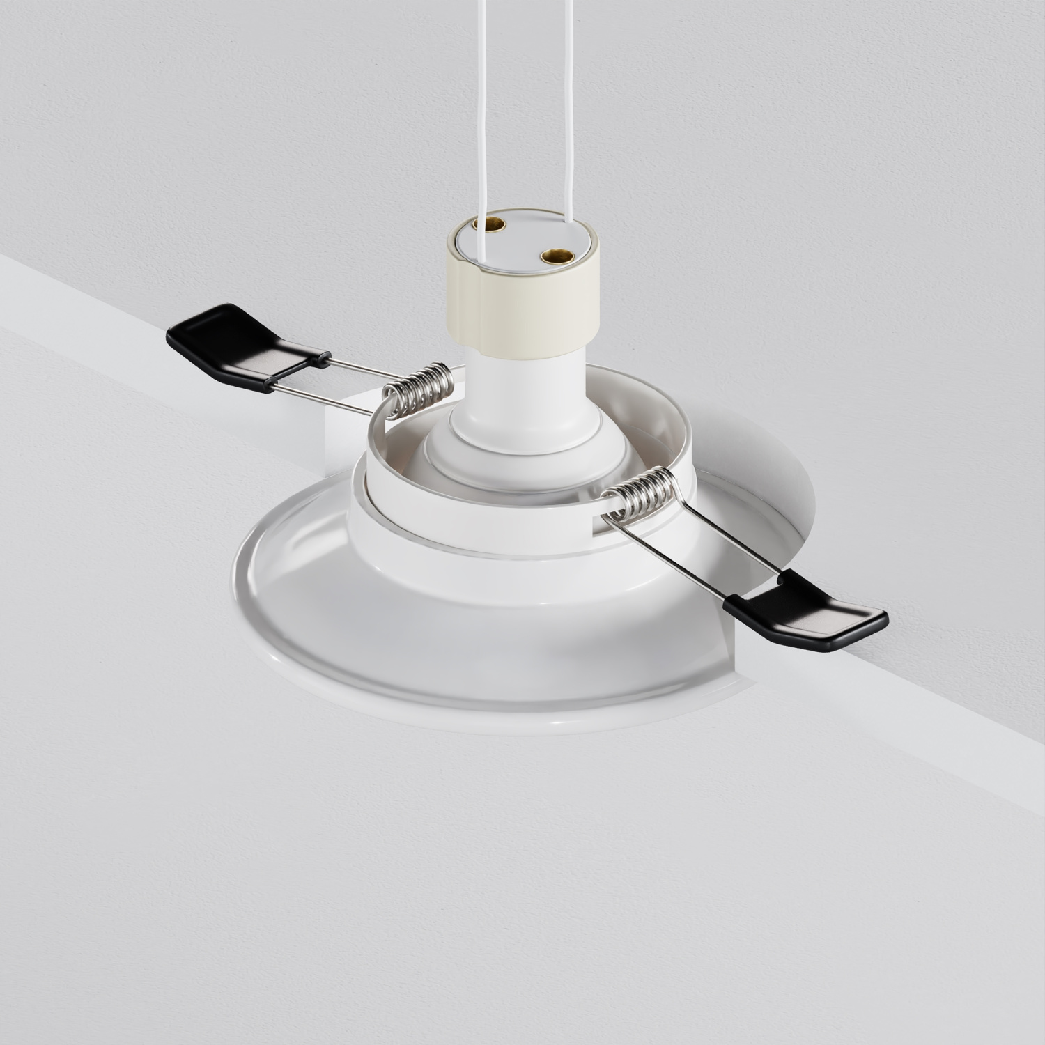 Maytoni Technical Spark Встраиваемый светильник цвет: белый DL096-GU10-W