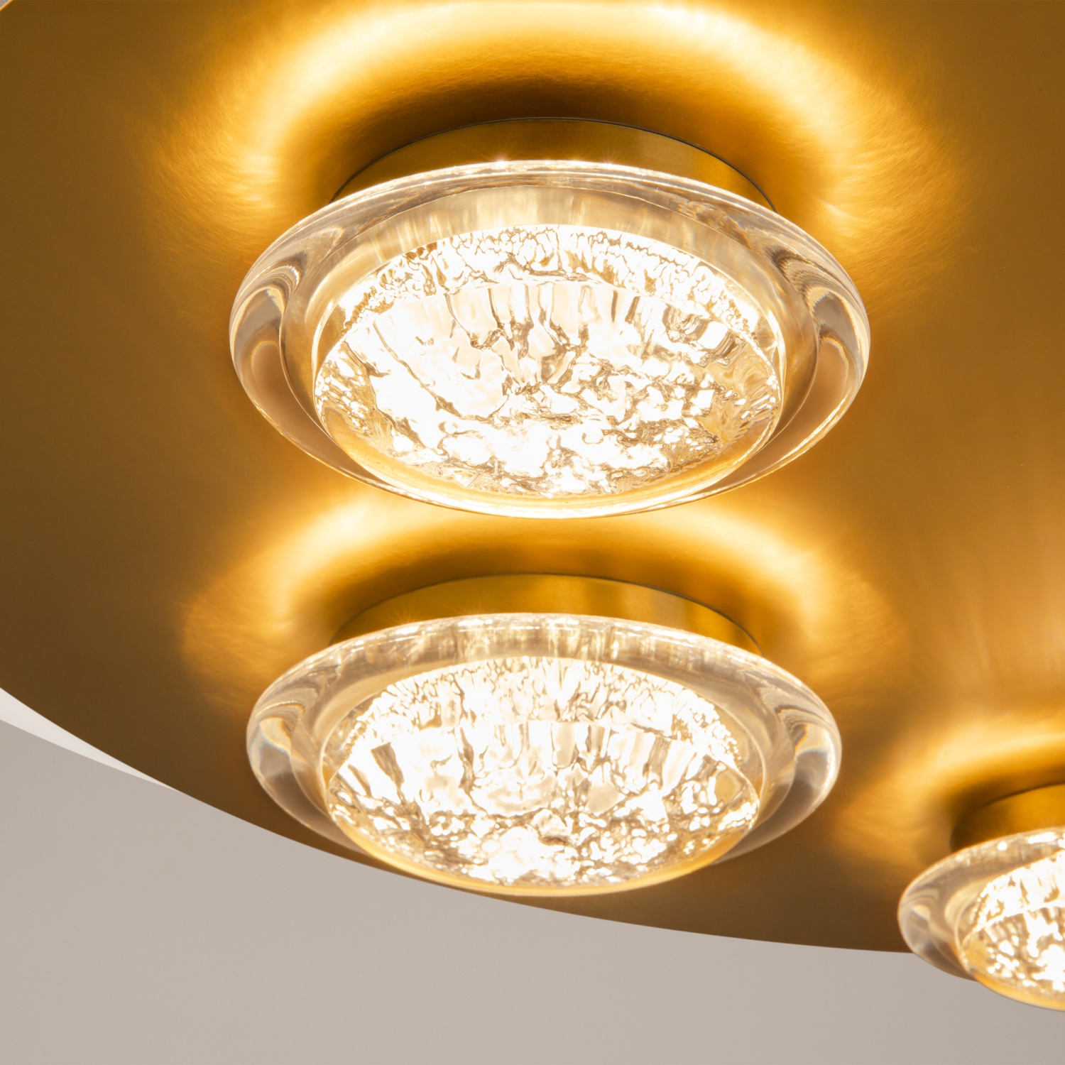 Maytoni Modern Pharao Потолочный светильник цвет: черный и латунь MOD361CL-L58BS3K