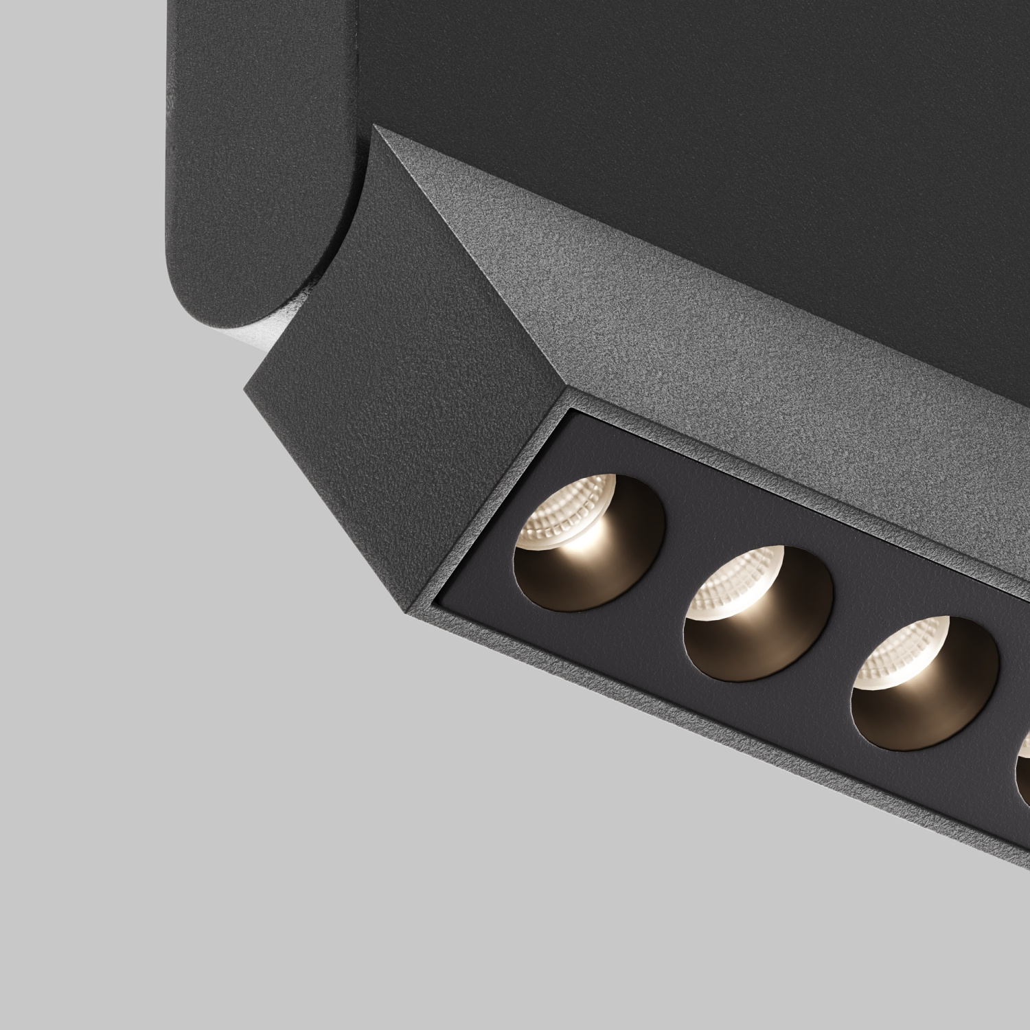 Maytoni Technical Points rot Потолочный светильник цвет: черный C136CL-12W4K-B