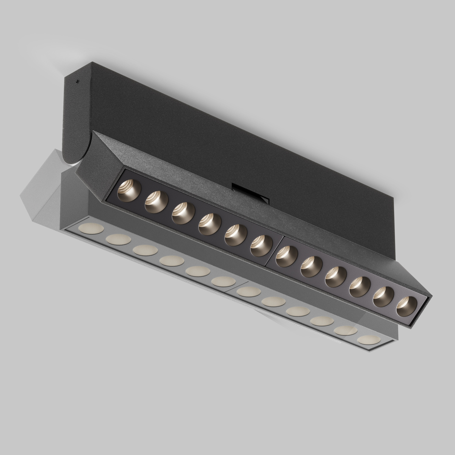 Maytoni Technical Points rot Потолочный светильник цвет: черный C136CL-12W4K-B