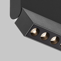 Maytoni Technical Points rot Потолочный светильник цвет: черный C136CL-12W4K-B