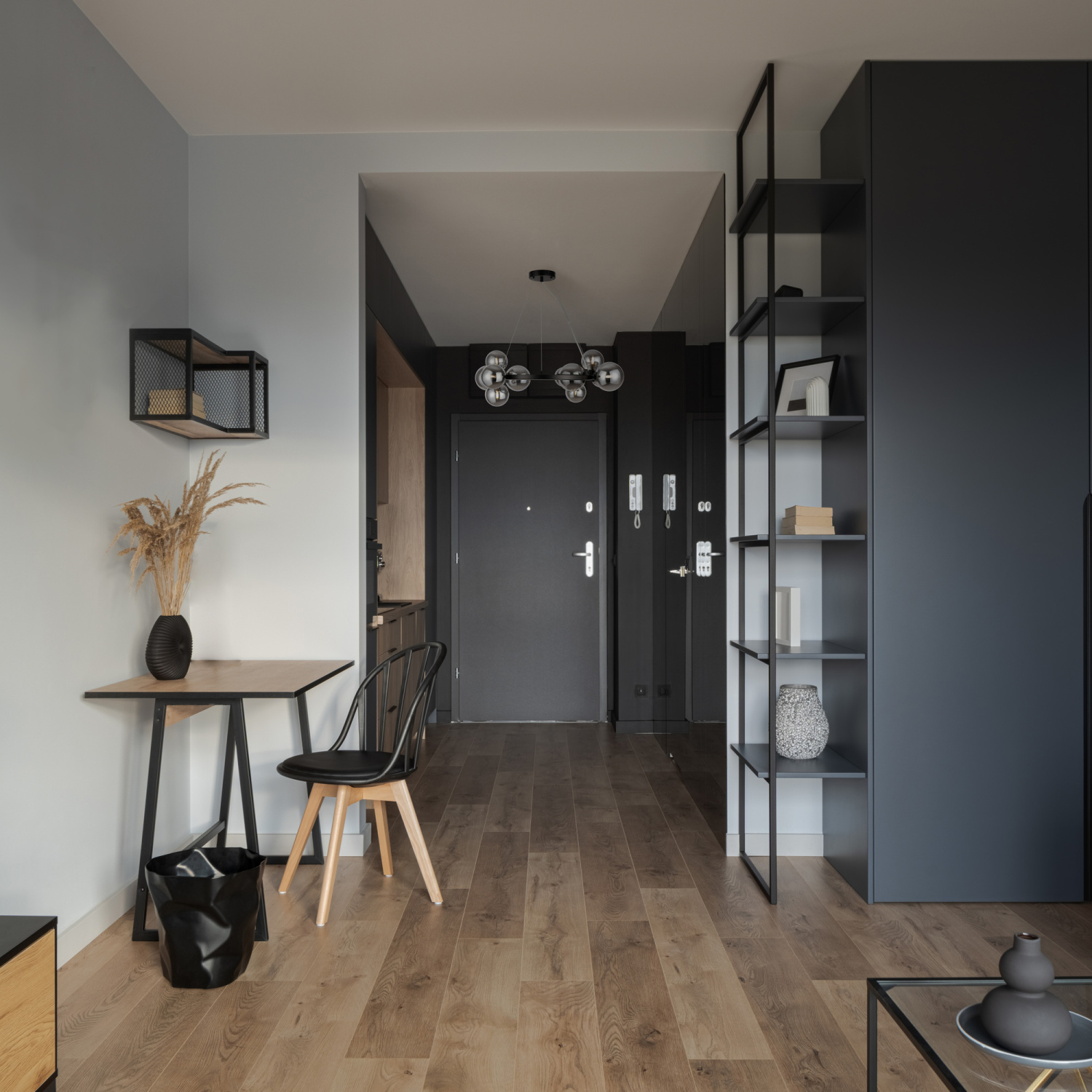 Maytoni Modern Dallas Подвесной светильник цвет: черный MOD545PL-11B