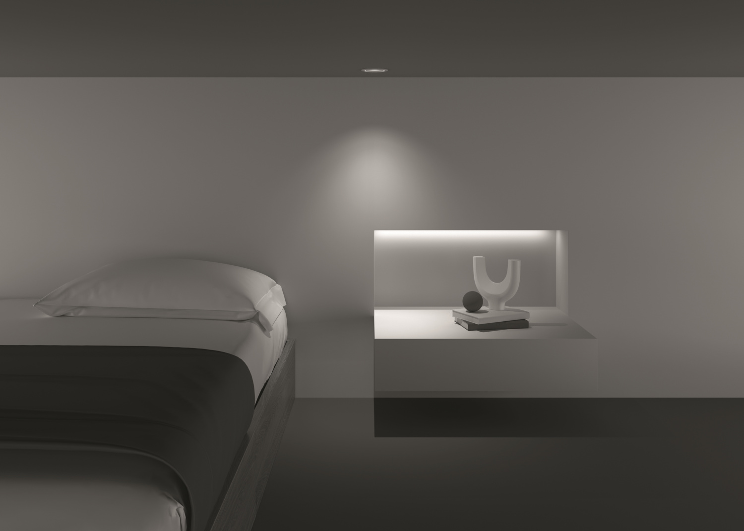 Maytoni Technical Yin Встраиваемый светильник цвет: белый DL031-L12W4K-W