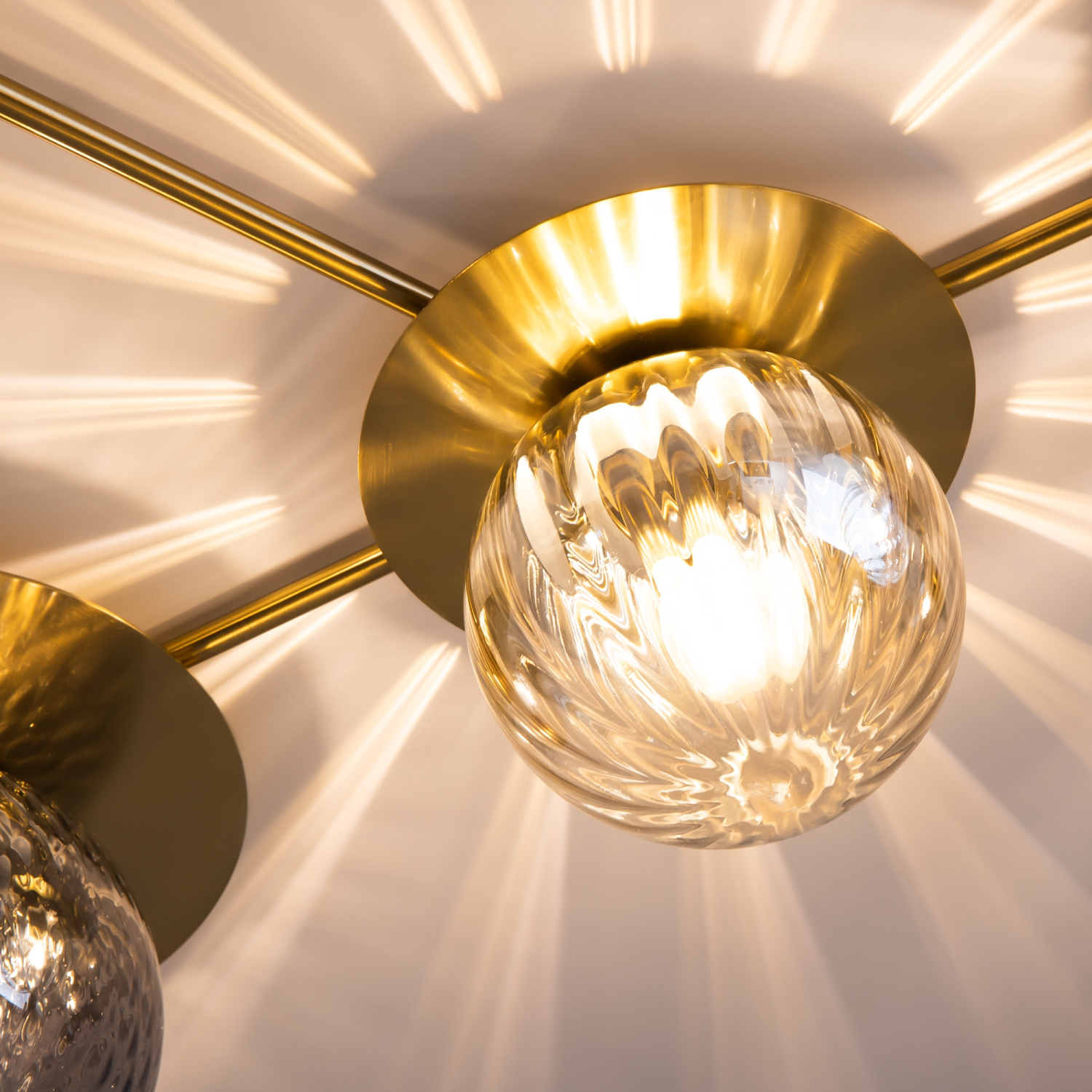 Maytoni Modern Star sky Потолочный светильник цвет: латунь MOD291CL-05BS1