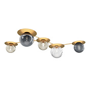 Maytoni Modern Star sky Потолочный светильник цвет: латунь MOD291CL-05BS1