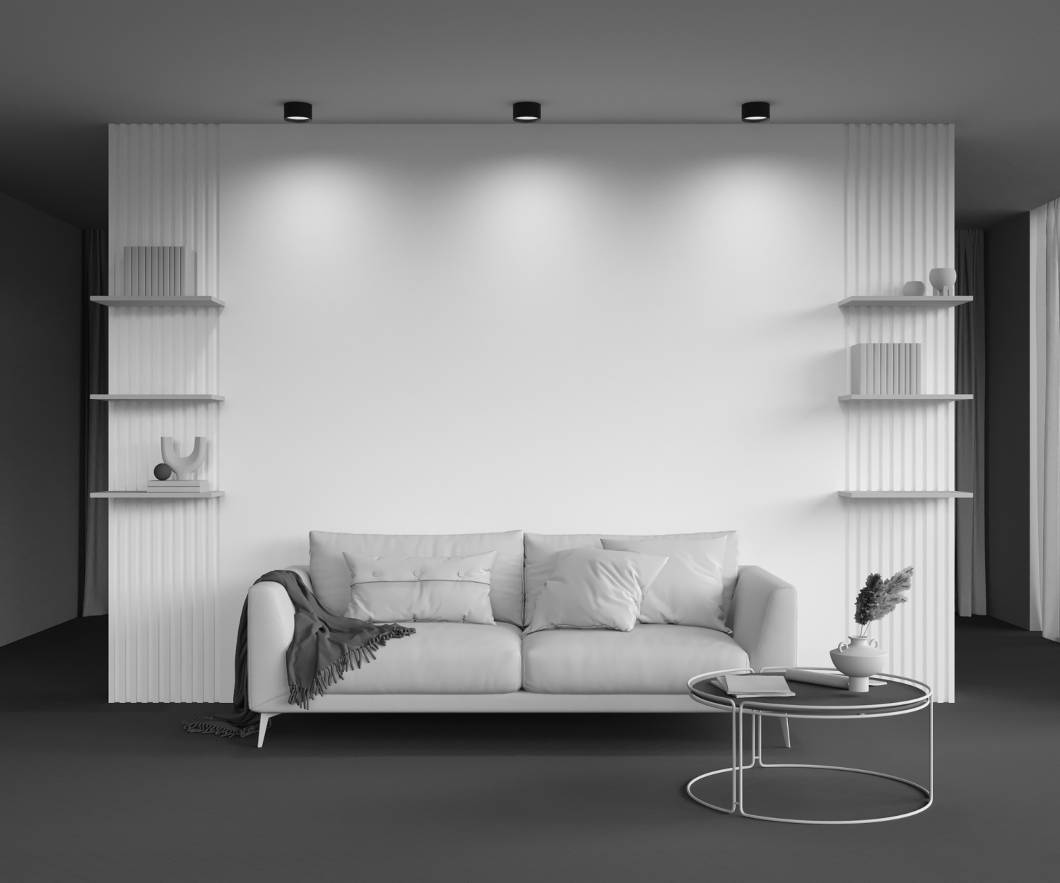 Maytoni Technical Glare Потолочный светильник цвет: черный C091CL-12W3K-B