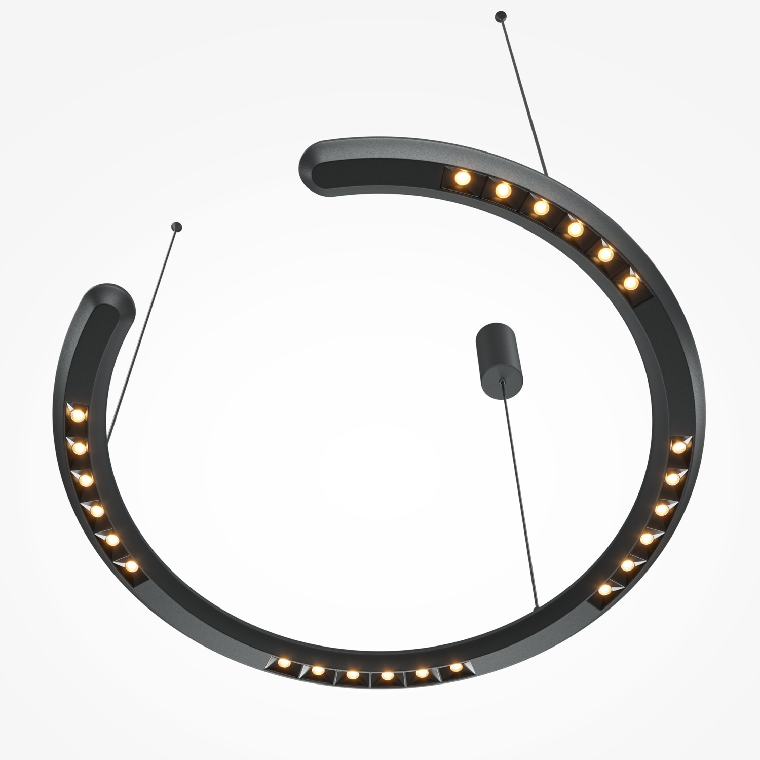 Maytoni Modern Motion Подвесной светильник цвет: черный MOD276PL-L20B3K