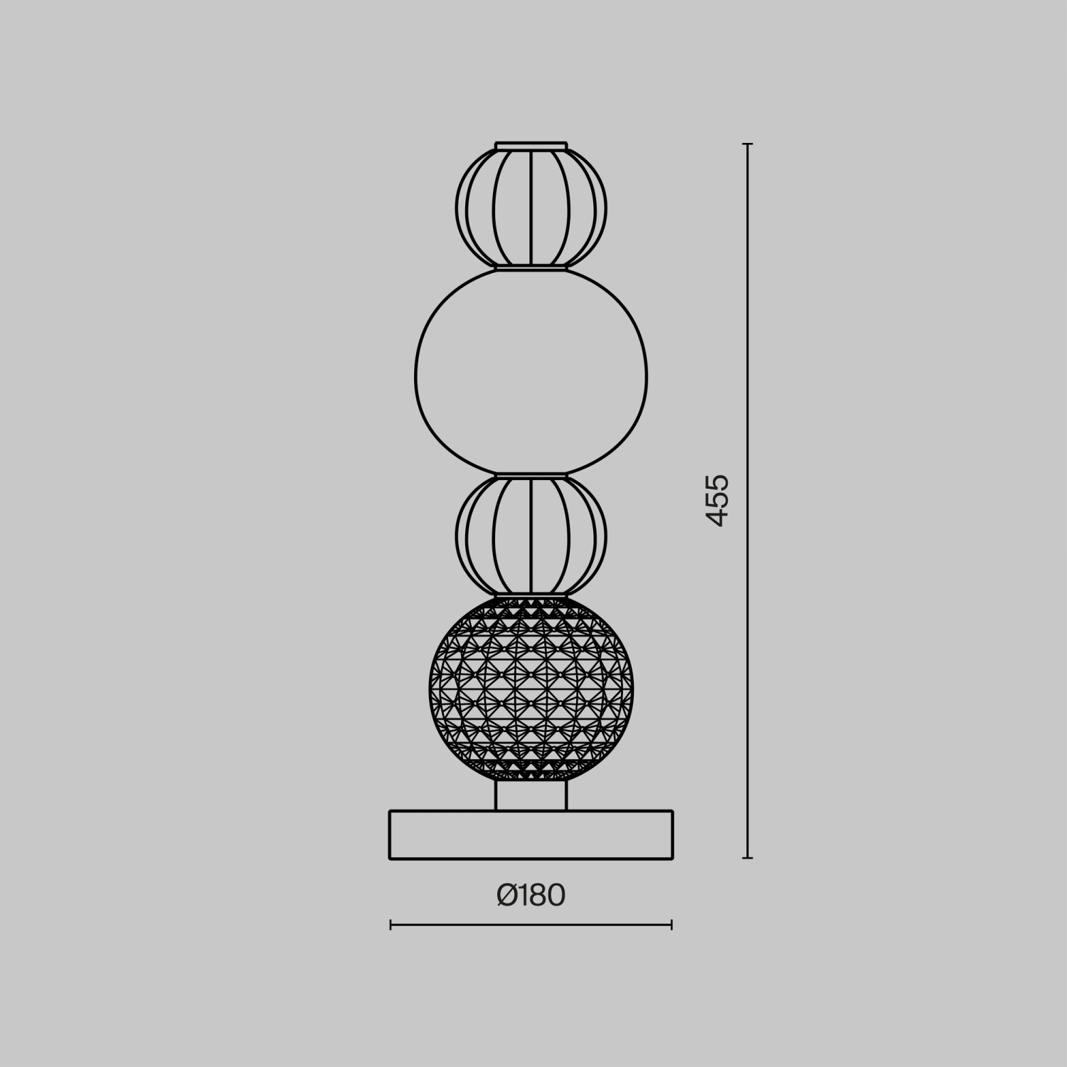 Maytoni Modern Collar Настольный светильник цвет: хром MOD301TL-L18CH3K