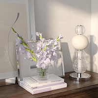 Maytoni Modern Collar Настольный светильник цвет: хром MOD301TL-L18CH3K