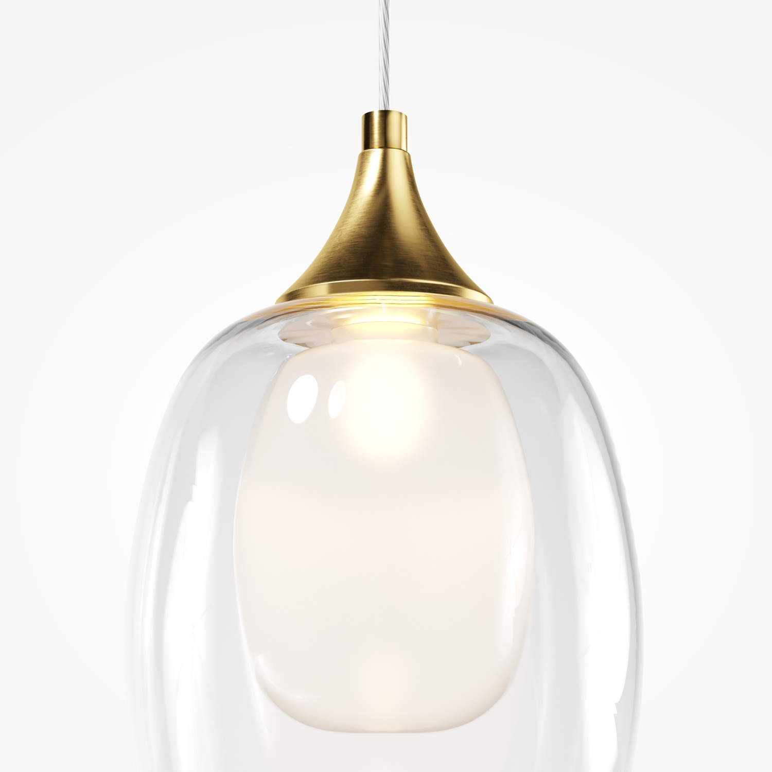 Maytoni Modern Aura Подвесной светильник цвет: латунь MOD016PL-01BS1