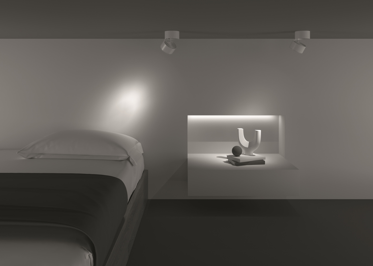 Maytoni Technical Yin Потолочный светильник цвет: белый C084CL-15W4K-W