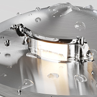 Maytoni Outdoor Flash Встраиваемый светильник цвет: серебро O044DL-L1S3K1