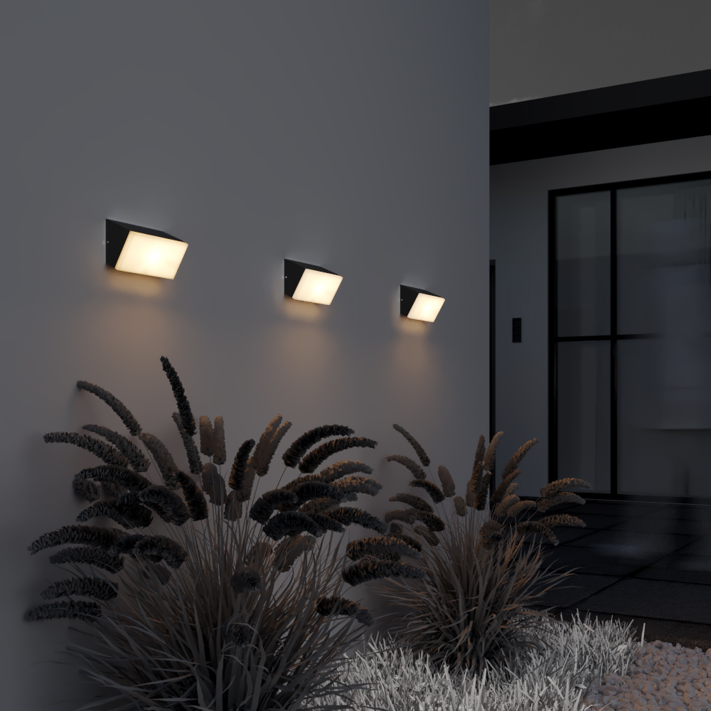 Maytoni Outdoor Brick Настенный светильник (бра) цвет: графит O436WL-L10GF3K