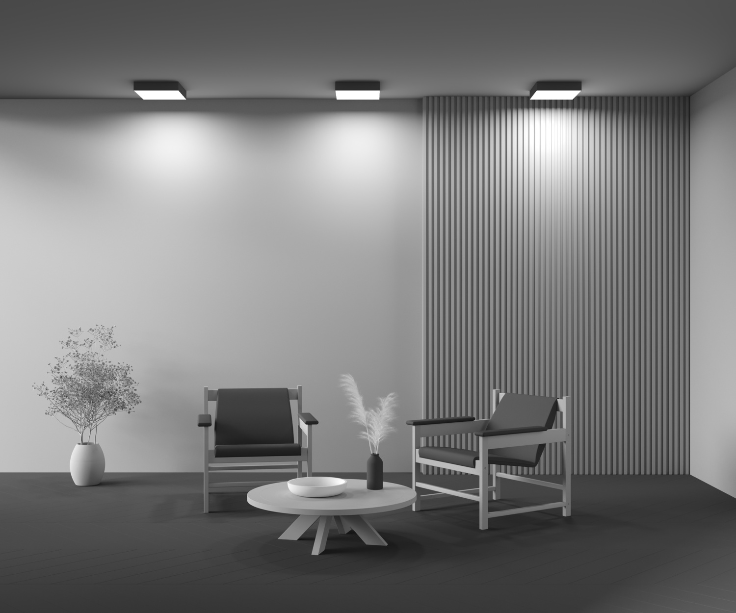 Maytoni Technical Zon Потолочный светильник цвет: черный C032CL-36W3K-SQ-B