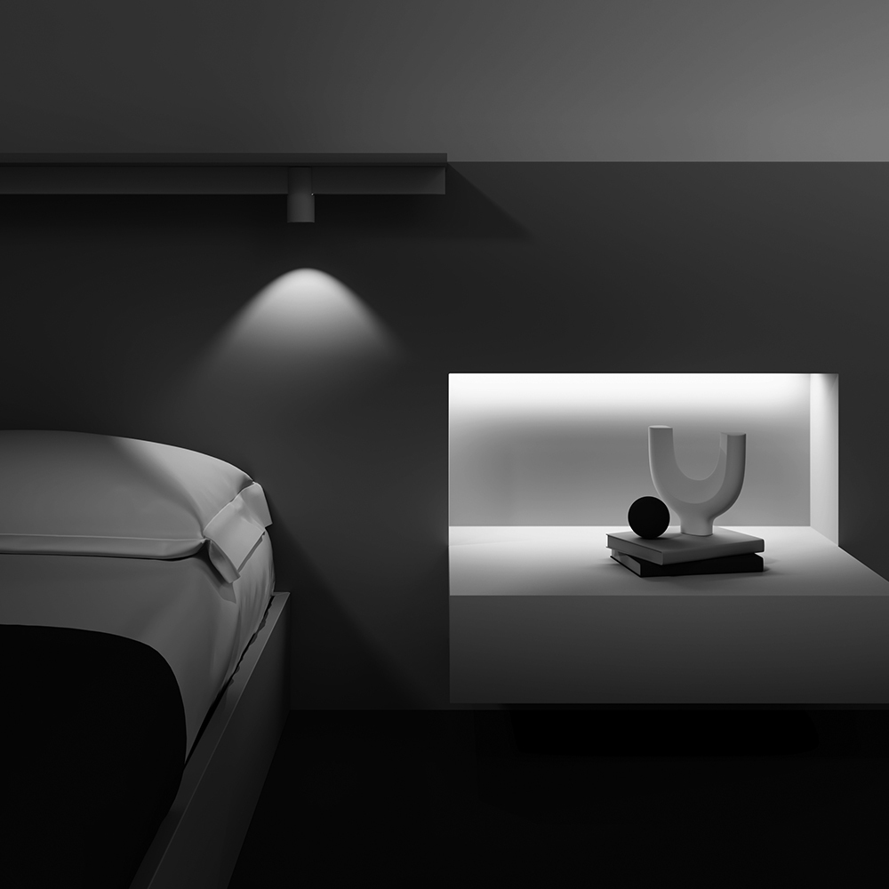 Maytoni Technical Alfa Трековый светильник цвет: черный TR122-2-7W4K-W