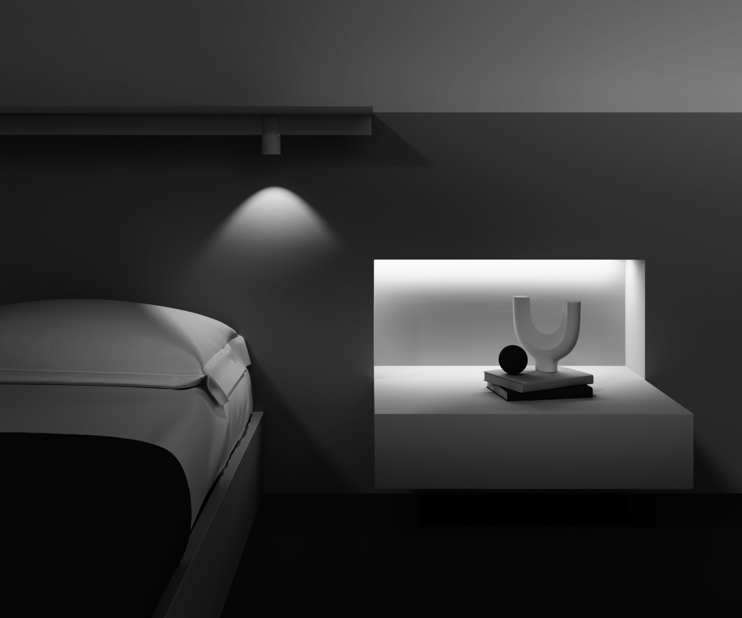 Maytoni Technical Alfa Трековый светильник цвет: черный TR122-2-7W4K-W