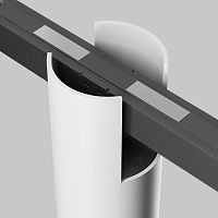 Maytoni Technical Alfa Трековый светильник цвет: черный TR122-2-7W4K-W