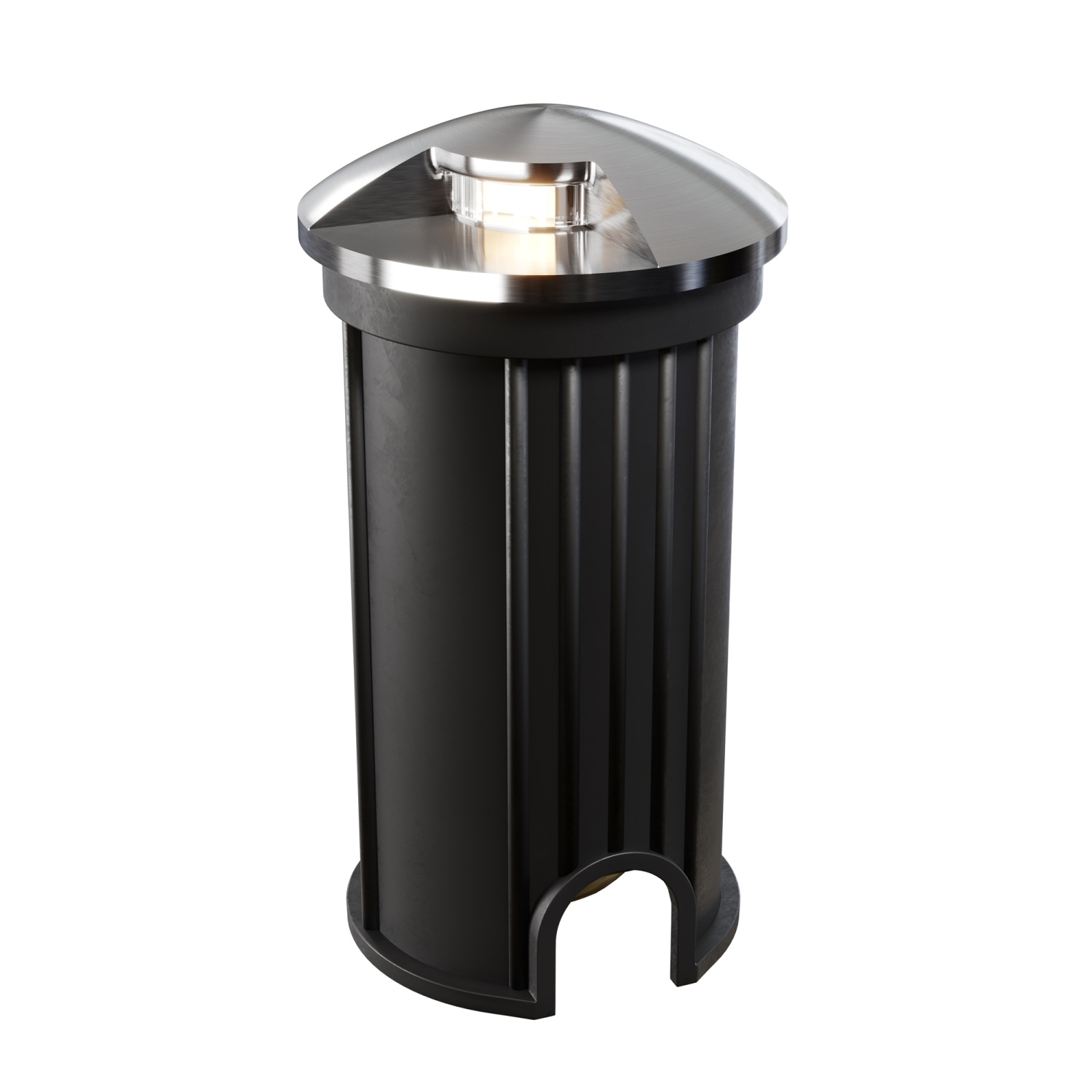 Maytoni Outdoor Flash Встраиваемый светильник цвет: серебро O044DL-L1S3K