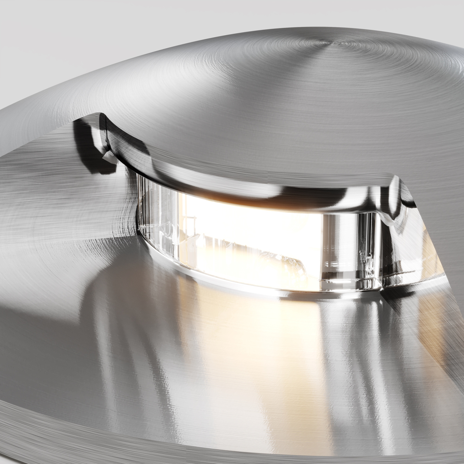 Maytoni Outdoor Flash Встраиваемый светильник цвет: серебро O044DL-L1S3K